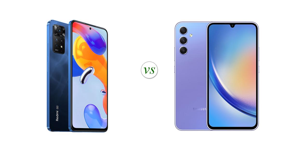 samsung a34 redmi note 11 pro karşılaştırma