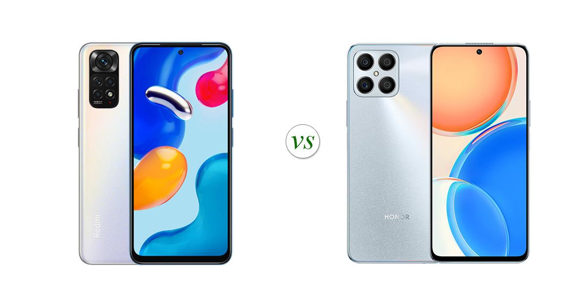 Xiaomi Redmi Note 11s vs HONOR X8: Side by Side Specs Comparison