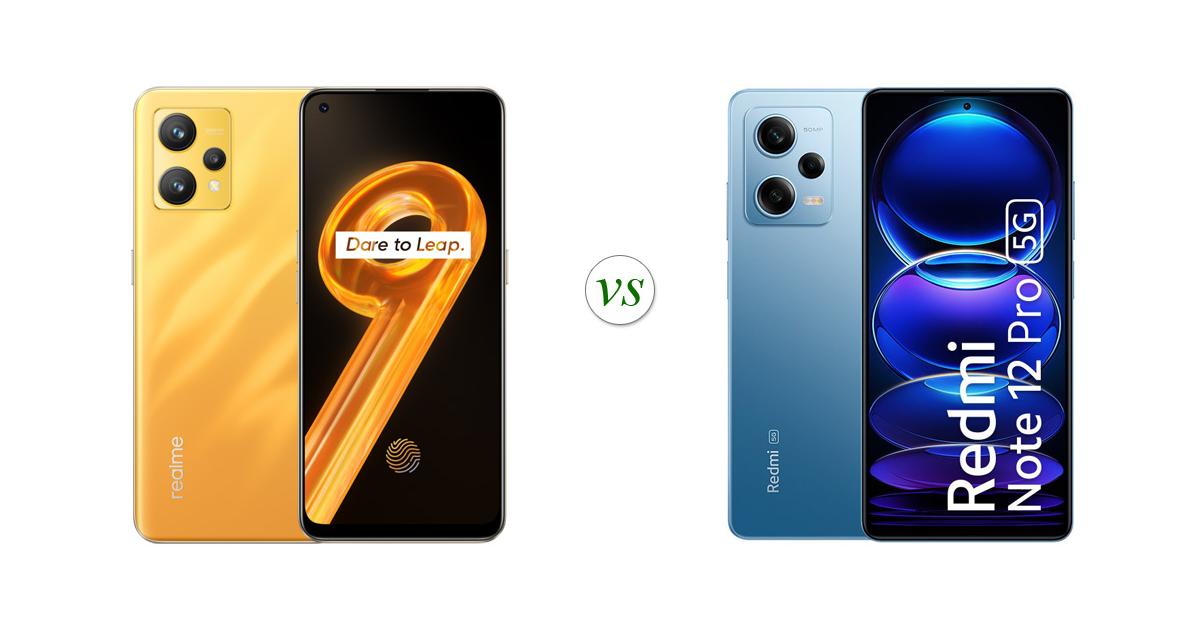 redmi note 12 pro vs realme 9 speed edition