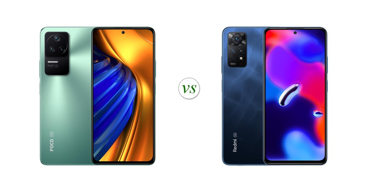 xiaomi redmi note 11 pro 5g vs poco f4