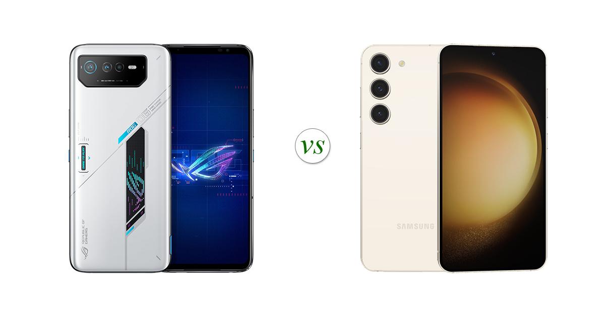 samsung s23 ultra vs rog 6 pro