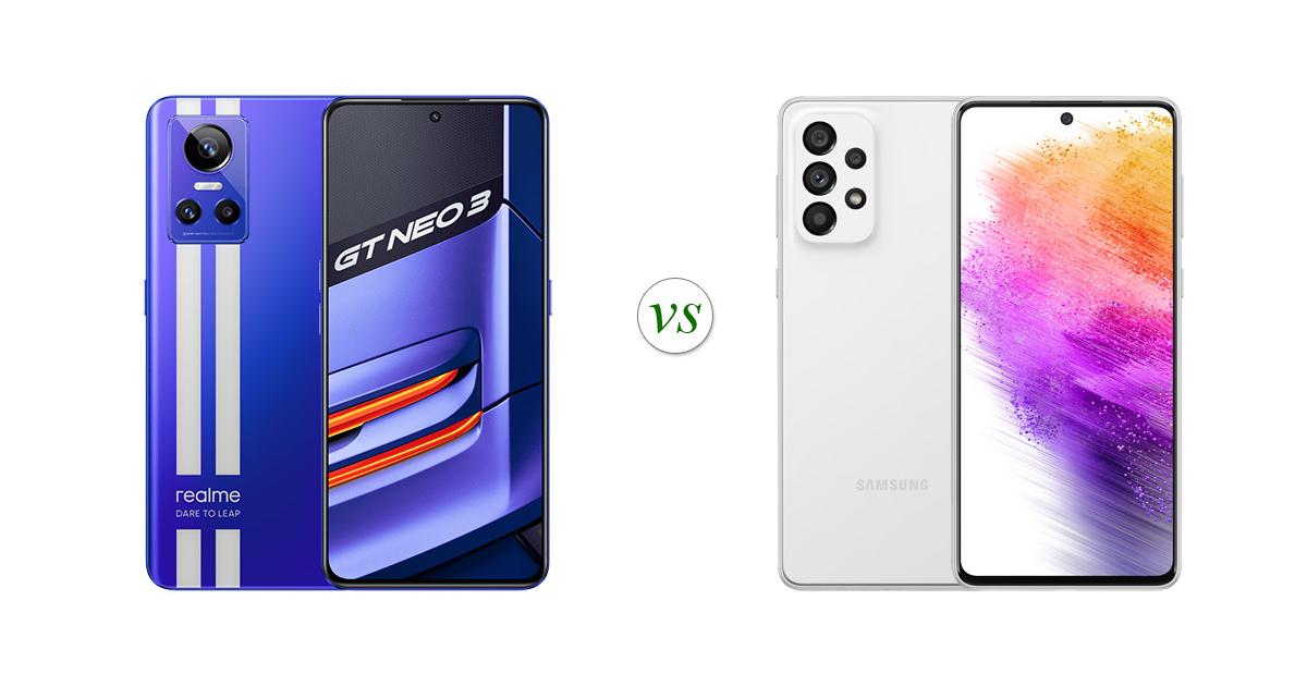 realme neo 3 vs samsung a73