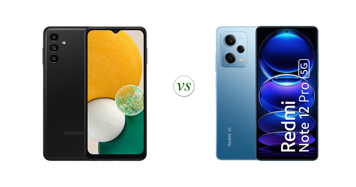 samsung galaxy a13 vs redmi note 9