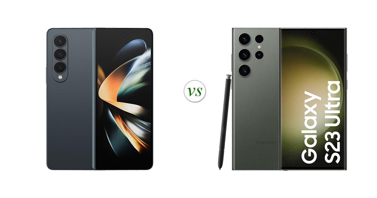 samsung galaxy s23 ultra vs samsung fold 4