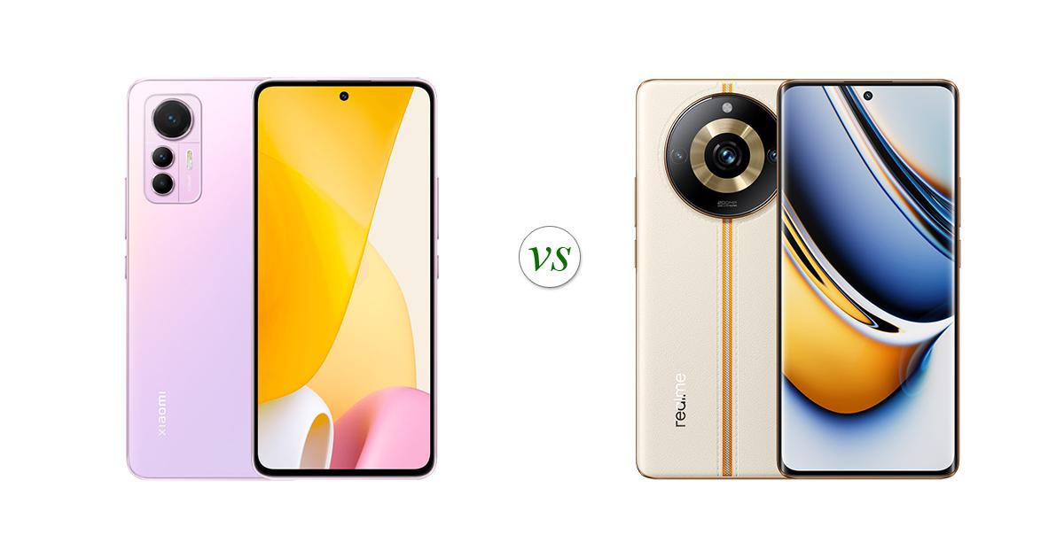 xiaomi 12 lite vs realme 11 pro plus