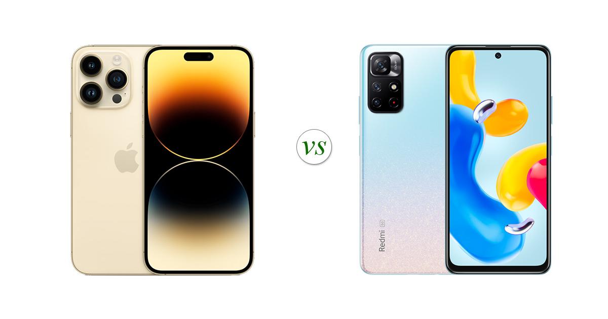 redmi 11t pro vs iphone 14