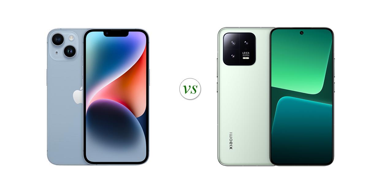 xiaomi 13 vs iphone 14