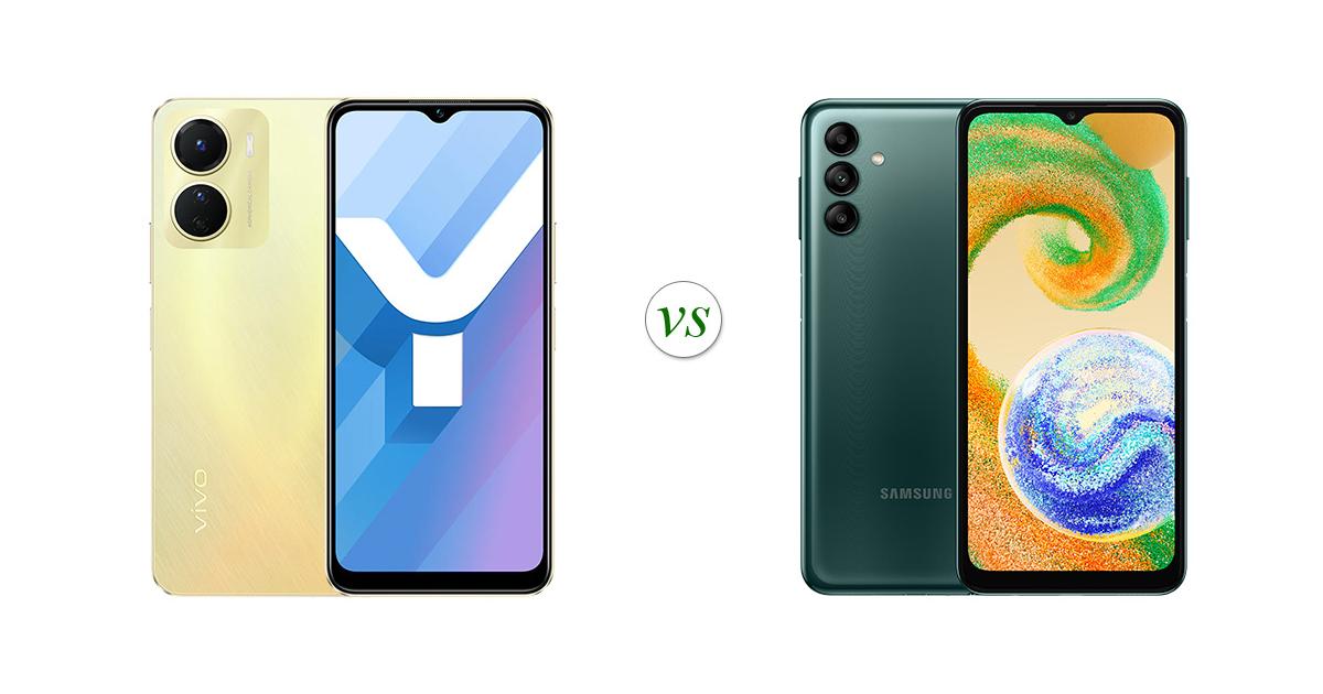 Vivo Y16 Vs Samsung Galaxy A04s Side By Side Specs Comparison