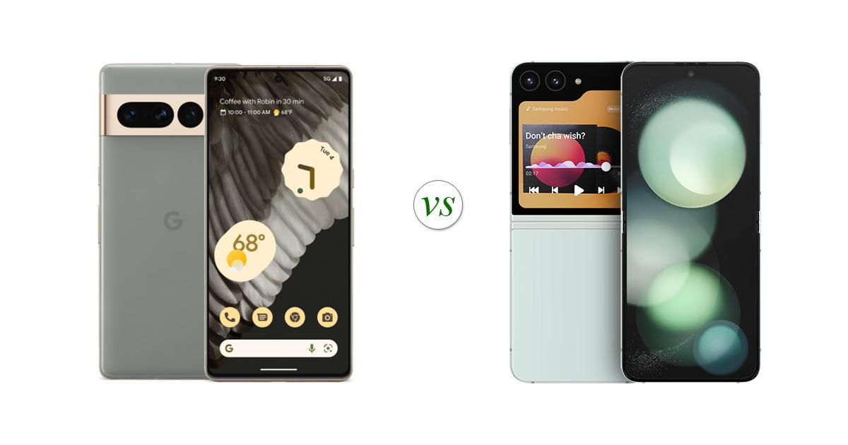 samsung galaxy z flip 4 vs google pixel 7 pro