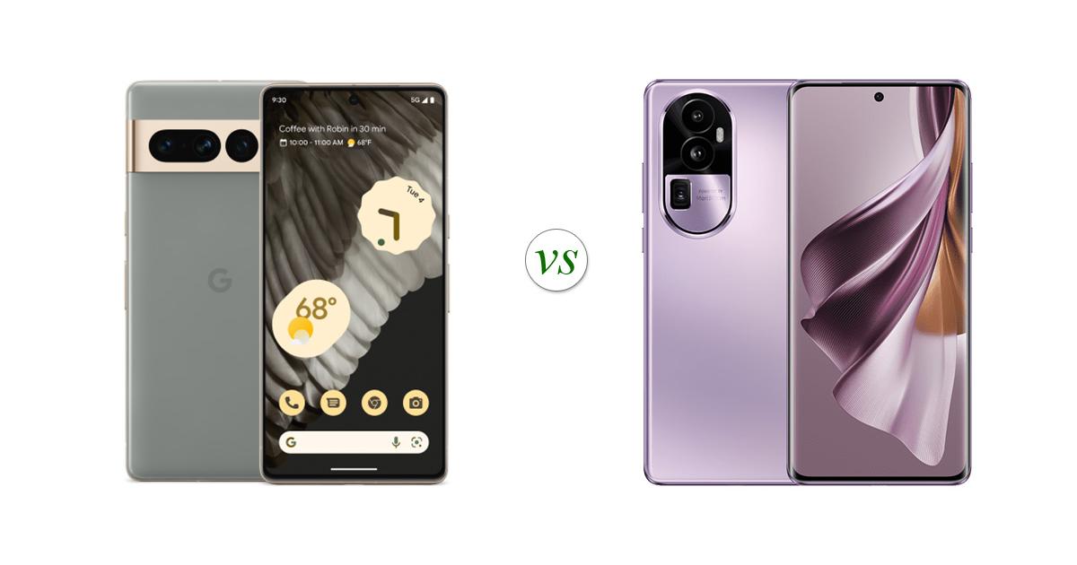 pixel 7 vs oppo reno 8 pro