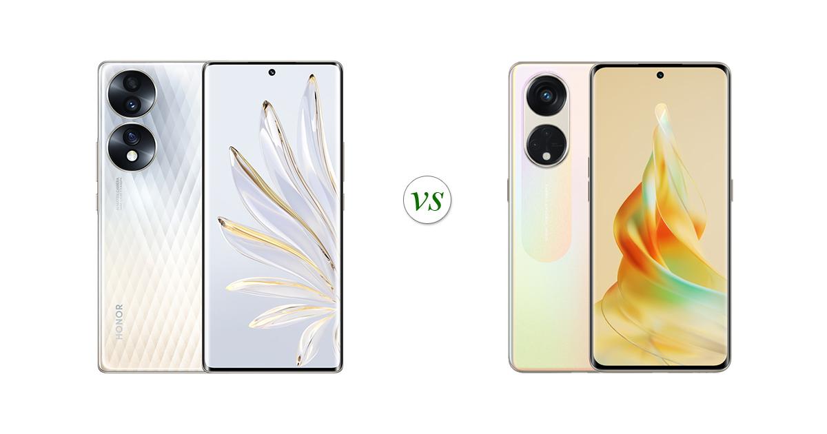 oppo reno 9 vs honor 70