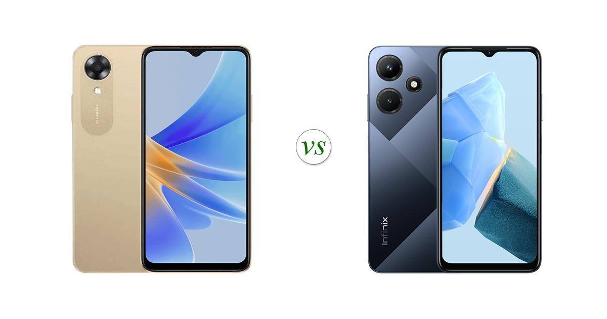 infinix smart 7 vs oppo a17k