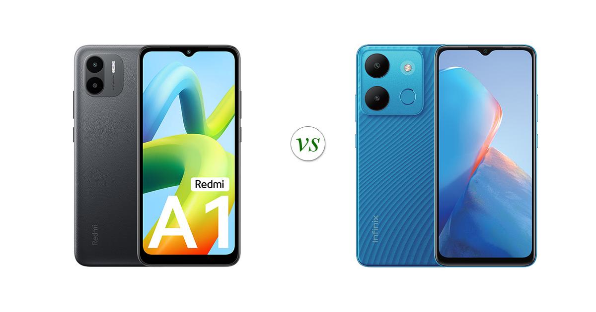 infinix smart 5 vs redmi a1