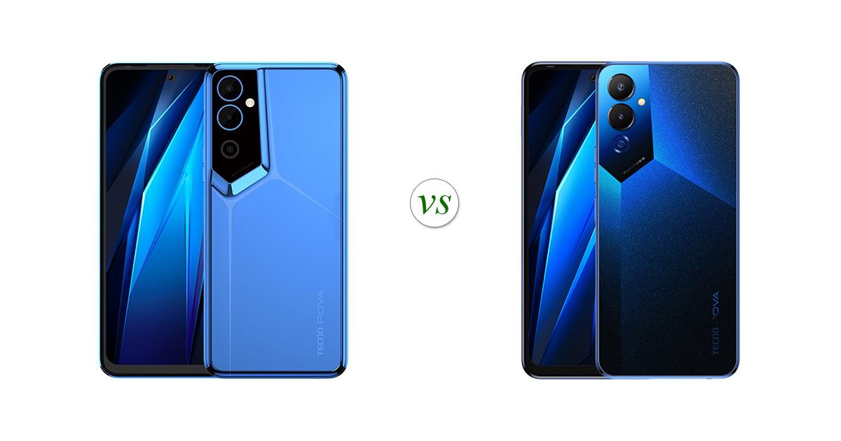 TECNO POVA Neo 2 vs TECNO POVA 4: Side by Side Specs Comparison