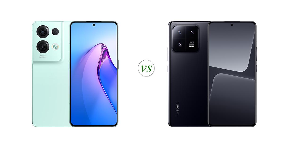 oppo reno 8 5g vs iphone 13 pro max
