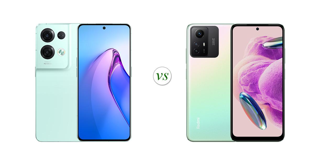 oppo reno 8 vs redmi note 12 pro plus