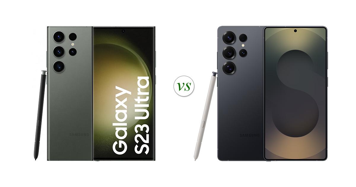 Samsung Galaxy S23 Ultra vs SAMSUNG Galaxy S25 Ultra: Side by Side