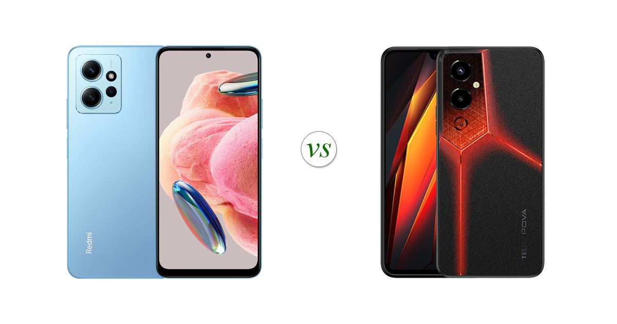 tecno pova 4 vs redmi note 12 pro 5g