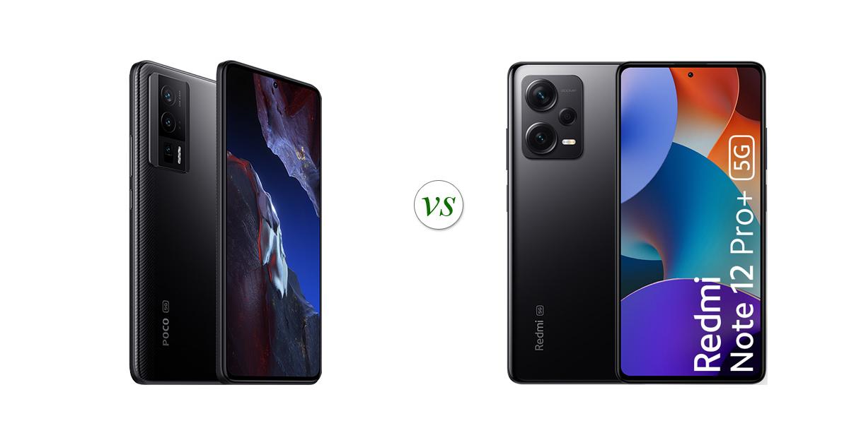 redmi note 12 pro vs poco f4 pro