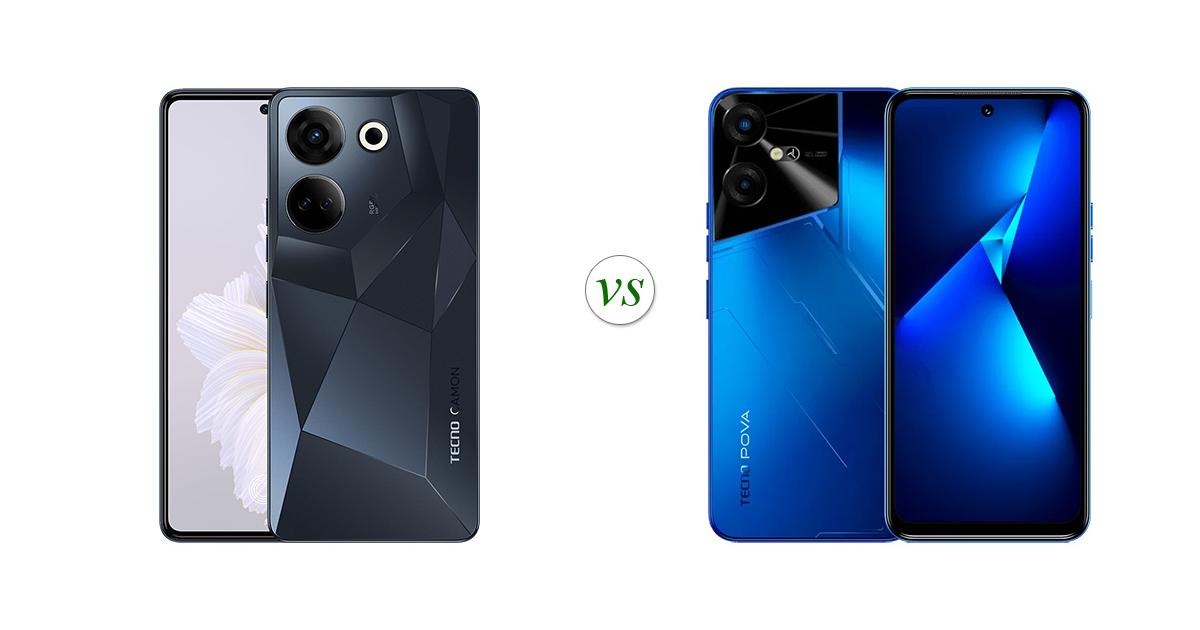tecno camon v19 neo vs pova 3