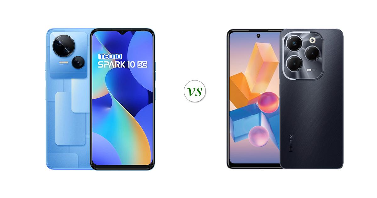 infinix hot 40 vs spark 10 pro