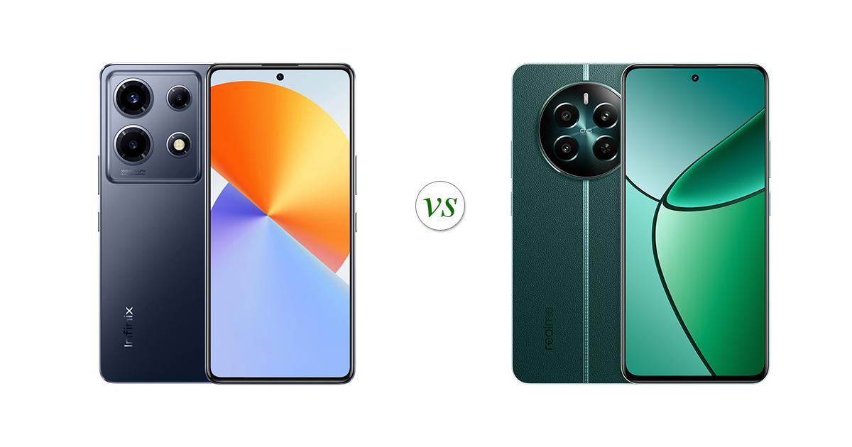 infinix zero 30 vs realme 12 plus