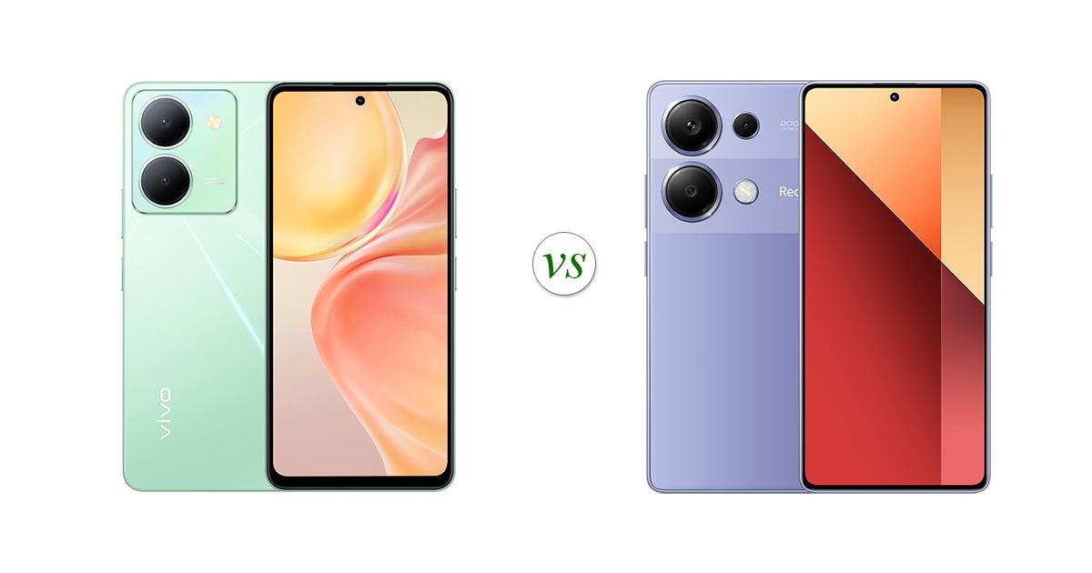 vivo Y36 5G vs Redmi Note 13 Pro Side by Side Specs Comparison