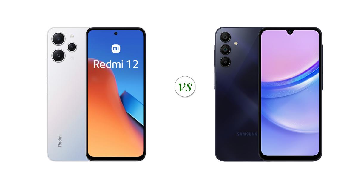 redmi 12 c vs samsung a15