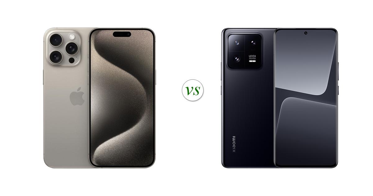 xiaomi mi 13 pro vs iphone 15