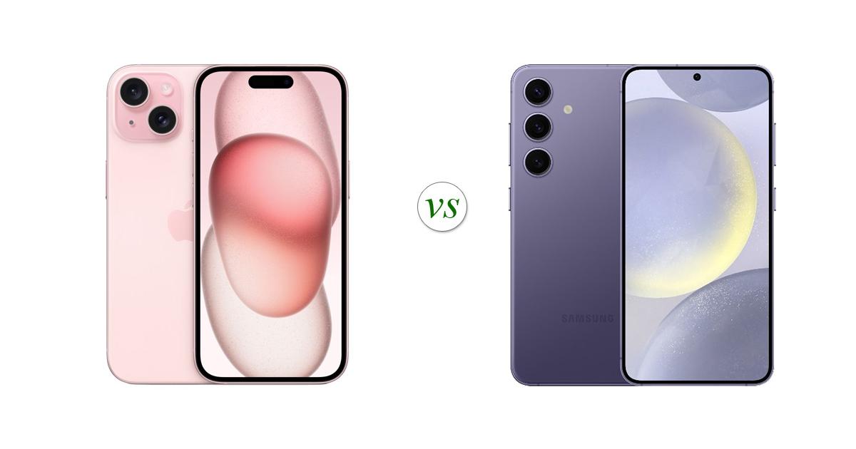 iphone 15 vs samsung s24 plus specs