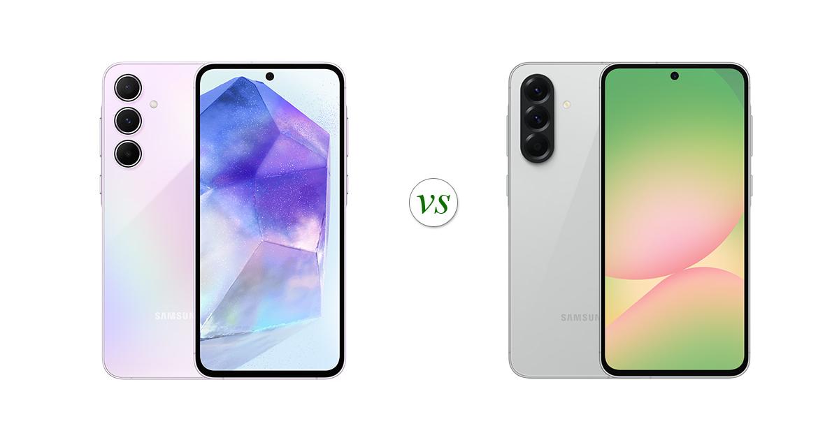 Samsung Galaxy A55 5G vs SAMSUNG Galaxy A56 5G: Side by Side Specs