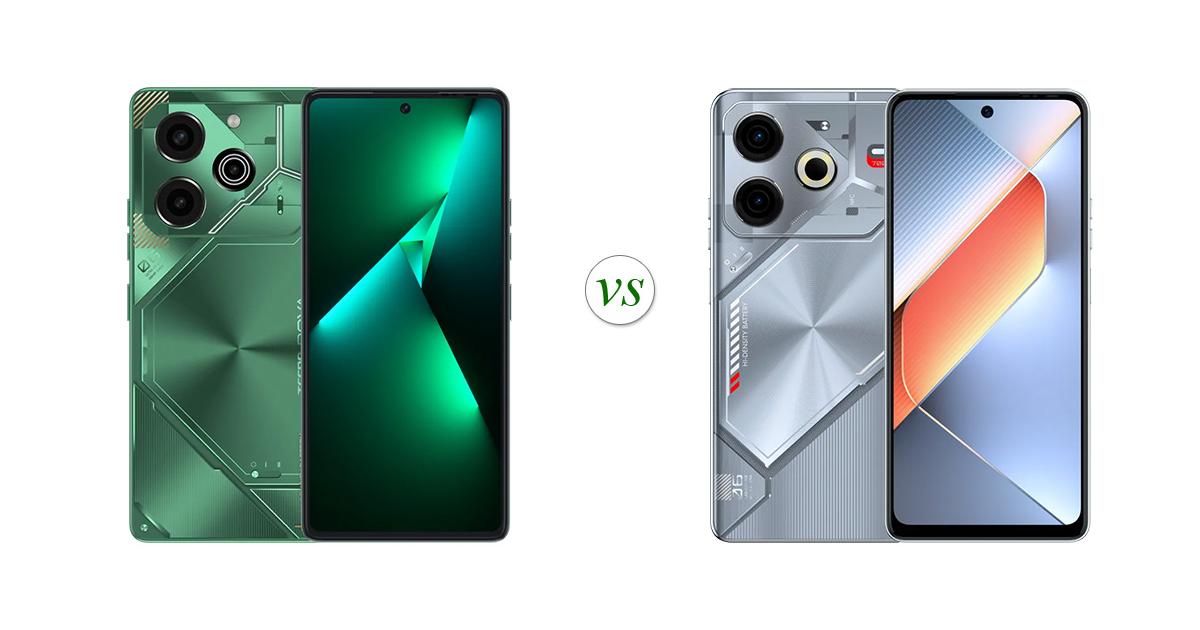 TECNO POVA 6 Pro 5G vs TECNO POVA 6 Neo: Side by Side Specs Comparison