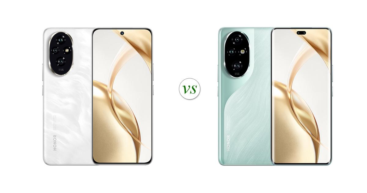 HONOR 200 vs HONOR 200 Pro: Side by Side Specs Comparison