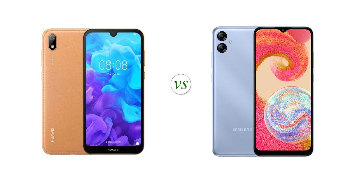 Huawei Y5 2019 Vs Samsung Galaxy A04e Side By Side Specs Comparison huawei-y5-2019-vs-samsung-galaxy-a04e-side-by-side-specs-comparison