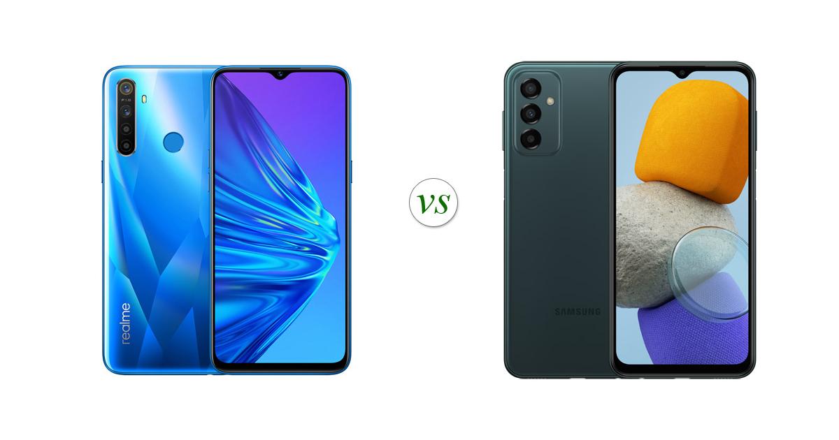 Realme 5 Vs Samsung Galaxy M23 5G Side By Side Specs Comparison realme-5-vs-samsung-galaxy-m23-5g-side-by-side-specs-comparison