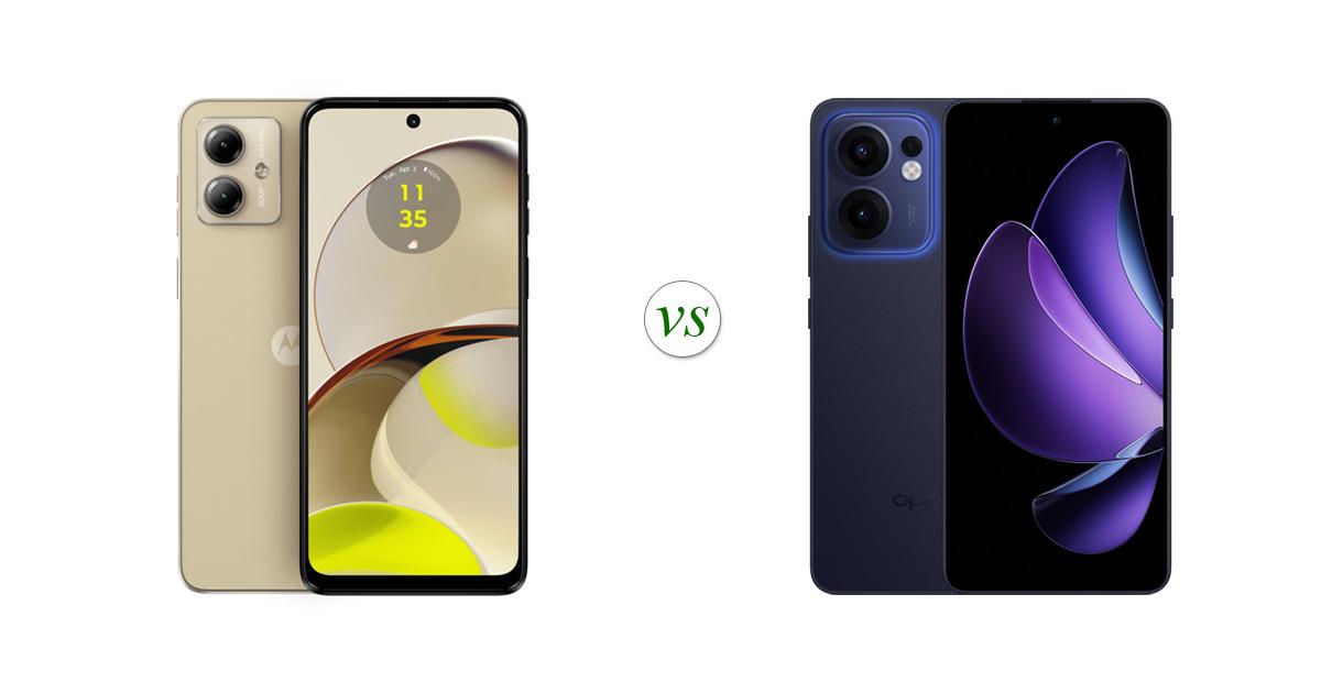 Motorola Moto G14 Vs OPPO Reno13 F 5G Side By Side Specs Comparison motorola-moto-g14-vs-oppo-reno13-f-5g-side-by-side-specs-comparison