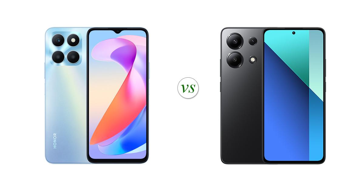HONOR X6a vs Redmi Note 13: Side by Side Specs Comparison