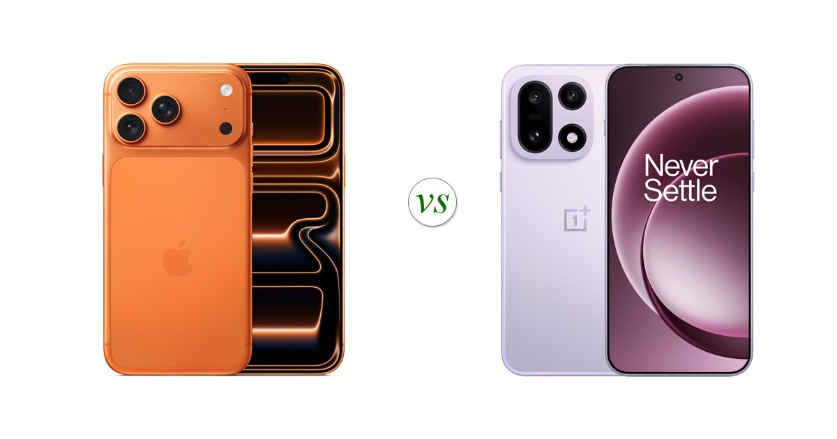 Apple IPhone 17 Pro Max Vs OnePlus 15 Side By Side Specs Comparison Apple IPhone 17 Pro Max Vs OnePlus 15 Side By Side Specs Comparison