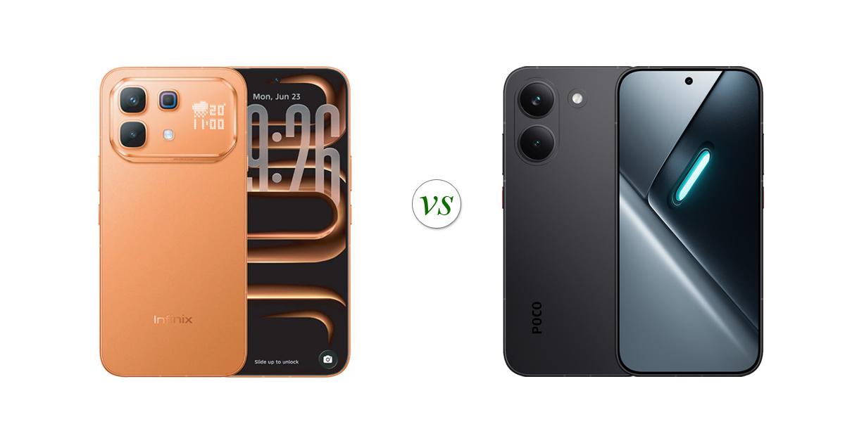 Infinix NOTE 60 Pro vs POCO X8 Pro: Side by Side Specs Comparison