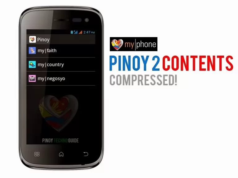 MyPhone Pinoy Contents: Compressed for Easy Downloading and Setup