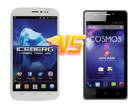 MyPhone Iceberg vs Cherry Mobile Cosmos Z by Performance, Camera, Software Features, Aesthetics and Price