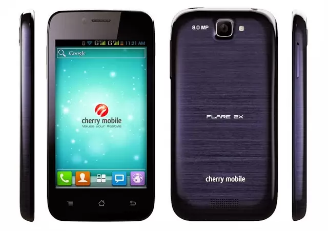 Cherry Mobile Flare 2X Official Specs, Price and Features: Quad Core with 8MP Camera and 1GB RAM for ₱4,449 Only