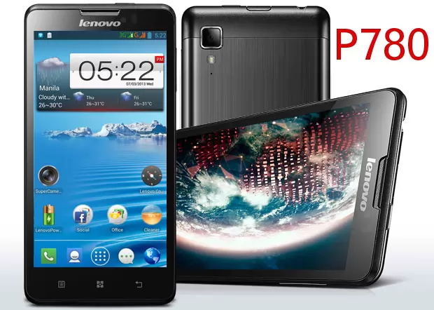 Lenovo P780: Specs and Price – 5″ Quad Core with 4,000 mAh Battery Android Phone