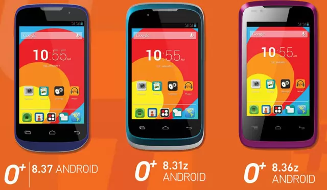 O+ 8.31z, 8.36z and 8.37: Affordable O+ Phones with Air Shuffle, Jelly Bean and Dual Core Processors