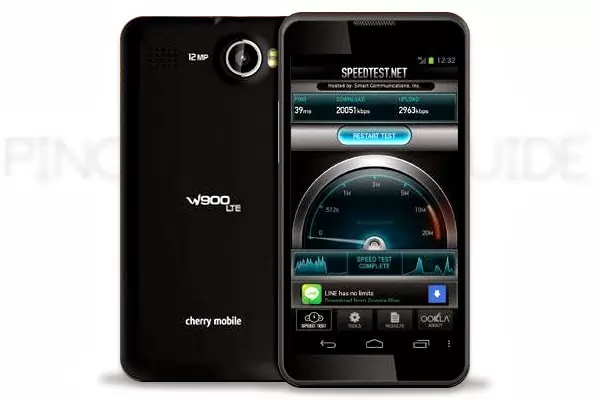 Cherry Mobile W900 LTE Official Specs, Price and Speedtest Score