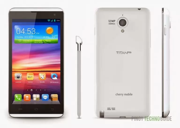 Cherry Mobile Titan Pro Full Specs, Price and G Pen Features