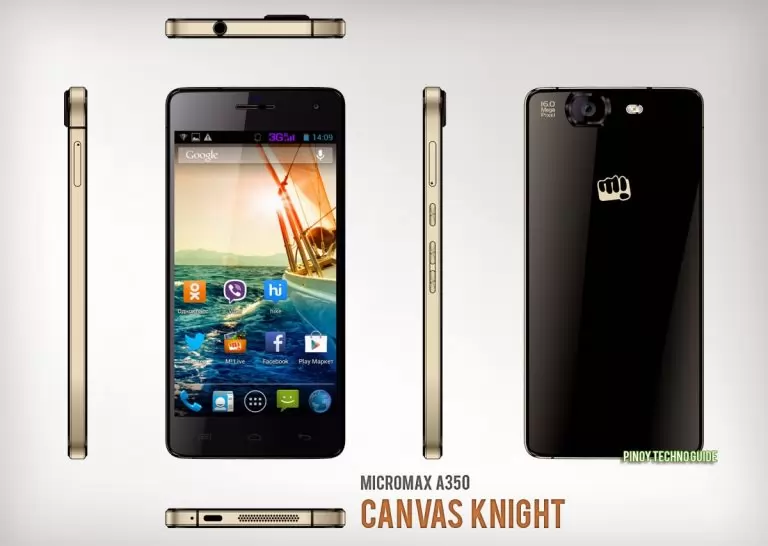 Micromax A350 Canvas Knight might be MyPhone’s upcoming Octa-Core Phone