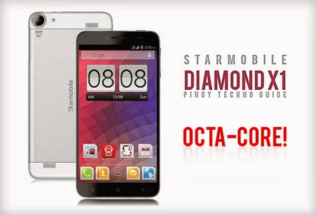 Starmobile Diamond X1 ‘Octa-Core Phablet’ Specs, Price and Features