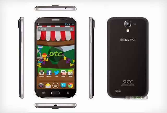 DTC Fiesta ‘Quad Core Smartphone with 13MP Camera for Php8,888’ Specs and Features