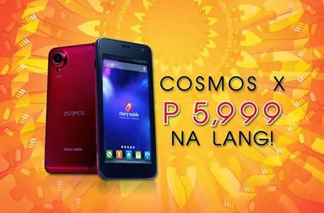 HUGE 40% Discount for Cherry Mobile Cosmos X – Now ₱5,999 from ₱9,999